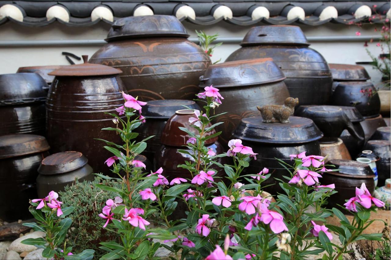 Hanok Madang Jeonju Buitenkant foto