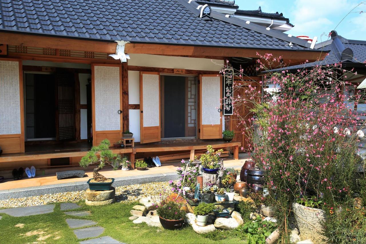 Hanok Madang Jeonju Buitenkant foto
