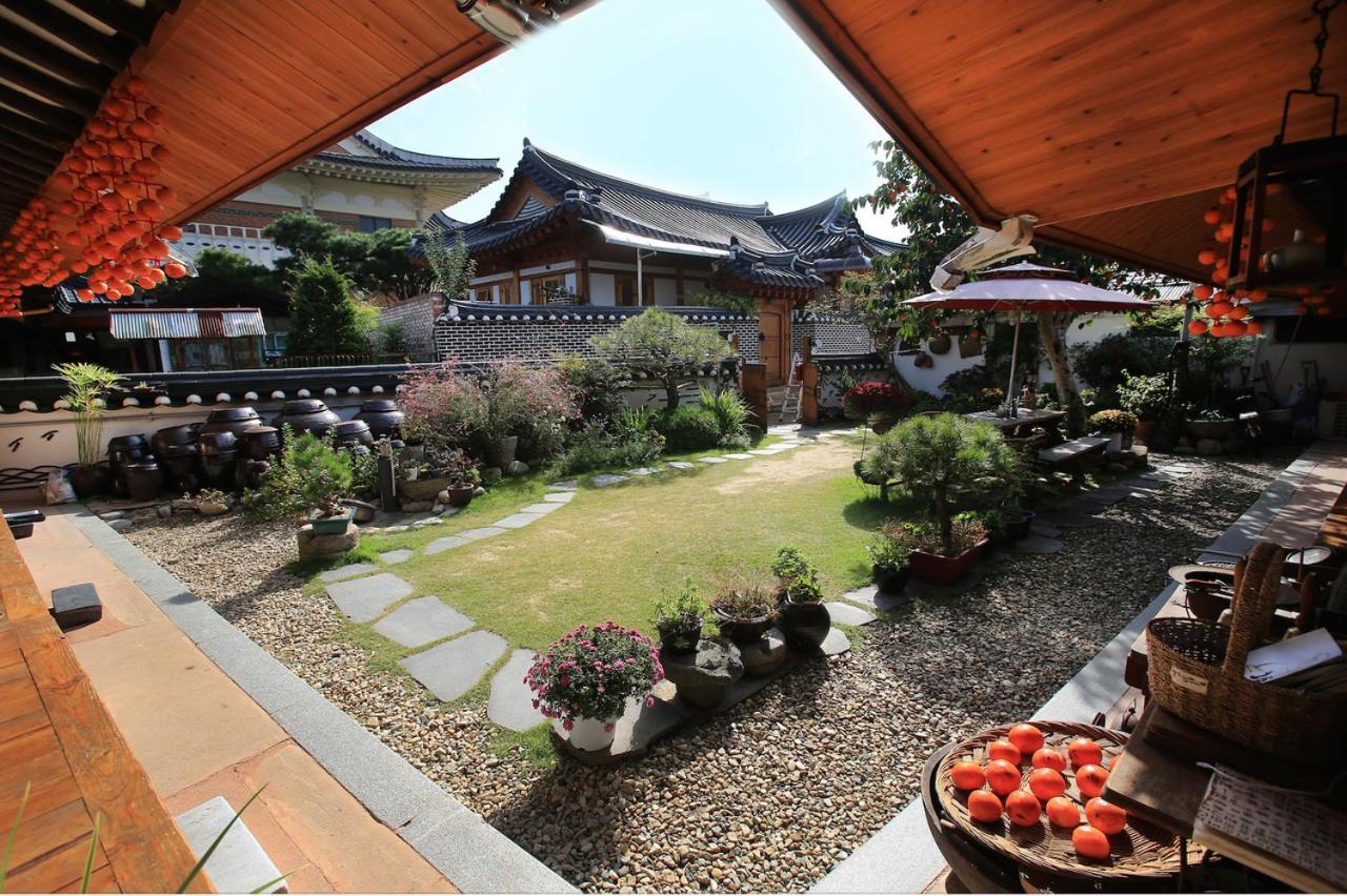 Hanok Madang Jeonju Buitenkant foto