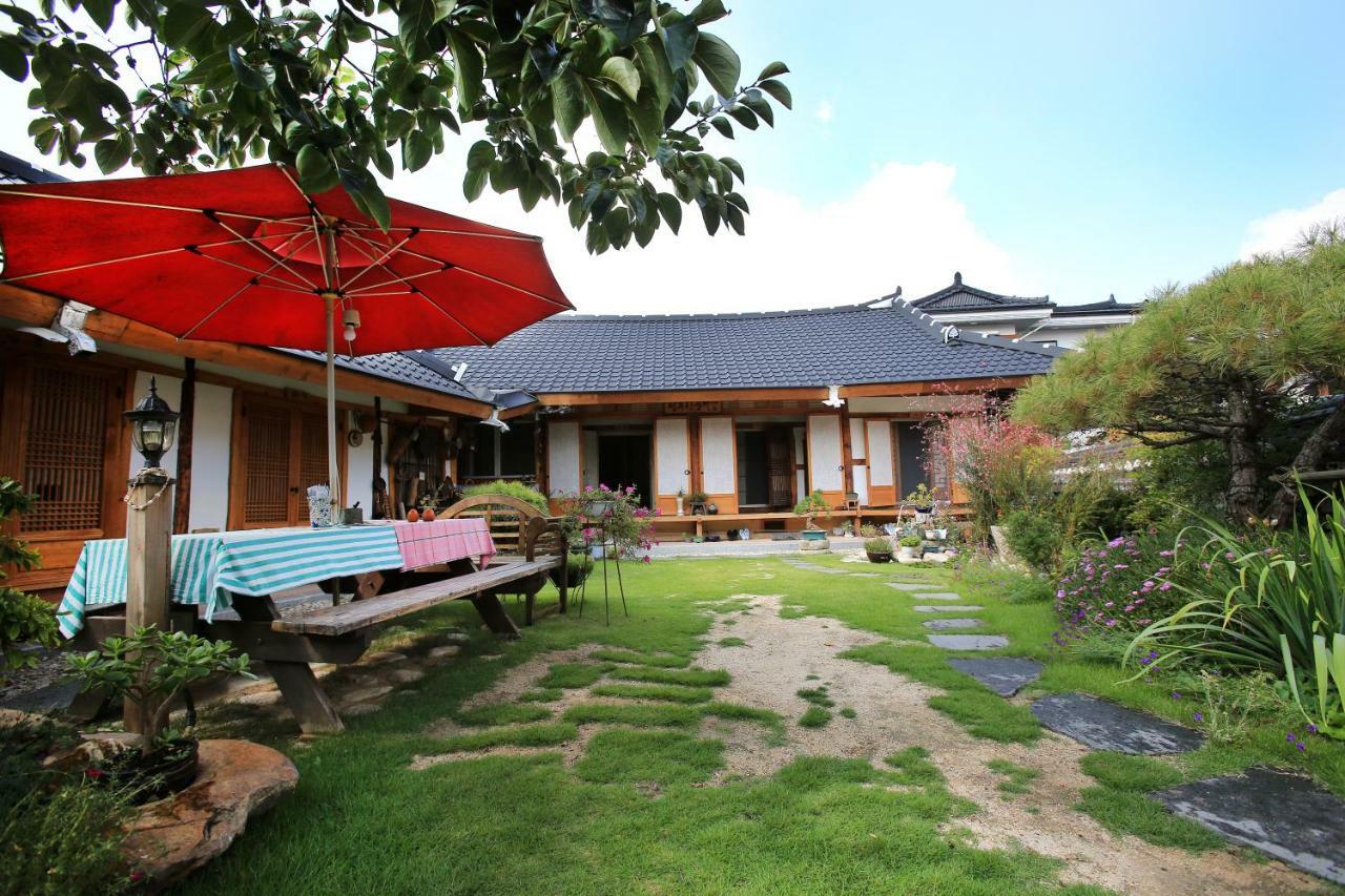 Hanok Madang Jeonju Buitenkant foto